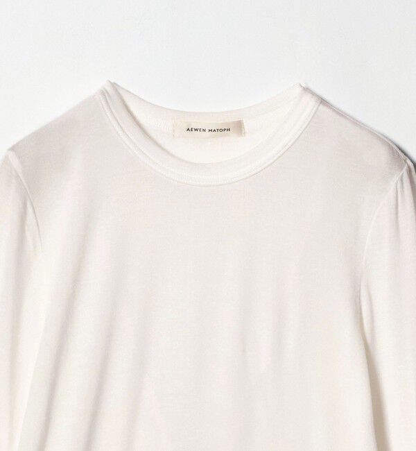AEWEN MATOPH「＜AEWEN MATOPH＞クルーネックロングスリーブカットソー」|Tシャツ・カットソー|