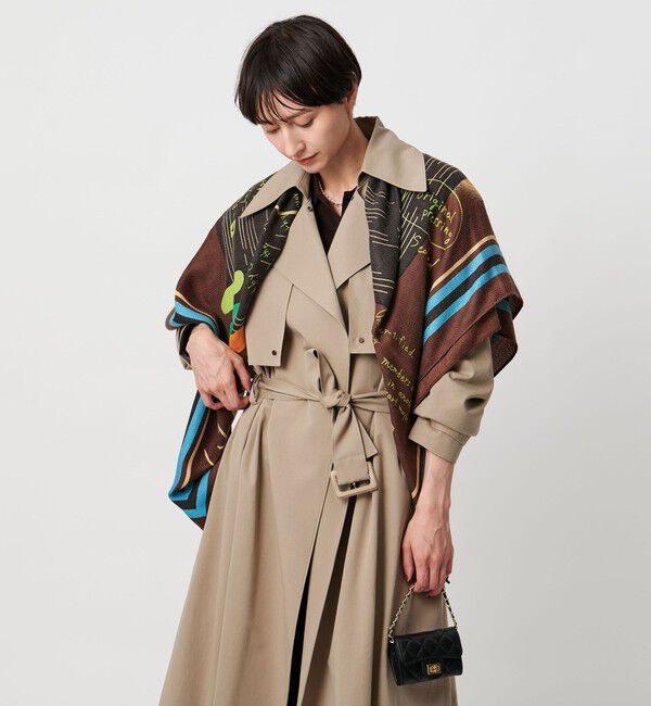 UNITED ARROWS「【一部別注】＜manipuri＞W/SI ストール 25FW」|ストール|