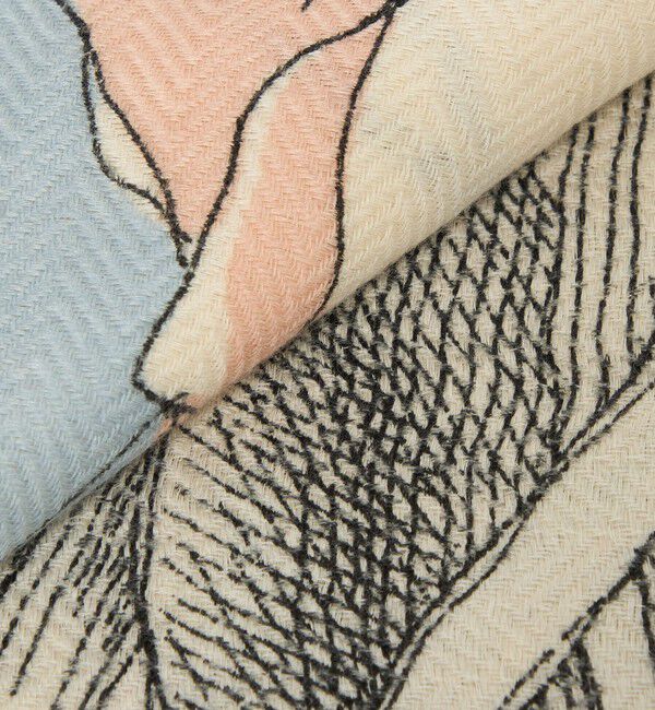 UNITED ARROWS「【一部別注】＜manipuri＞W/SI ストール 25FW」|ストール|