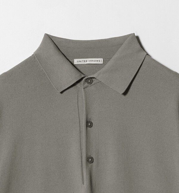 UNITED ARROWS「ニットポロシャツ UA COZY ウォッシャブル」|ポロシャツ|