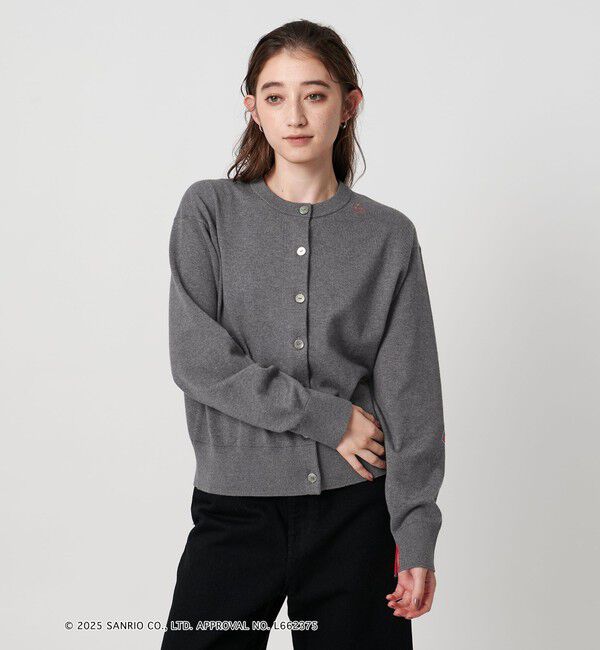 UNITED ARROWS「＜HELLO KITTY &times; UNITED ARROWS＞エンブロイダリー カーディガン」|カーディガン|