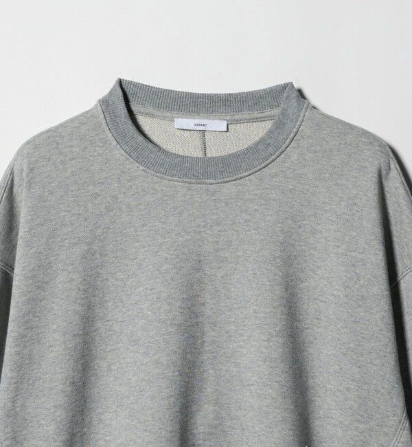 ASTRAET「＜ASTRAET＞ ウラケ サイドジップ クルーネックスウェット」|スウェット・ジャージ|