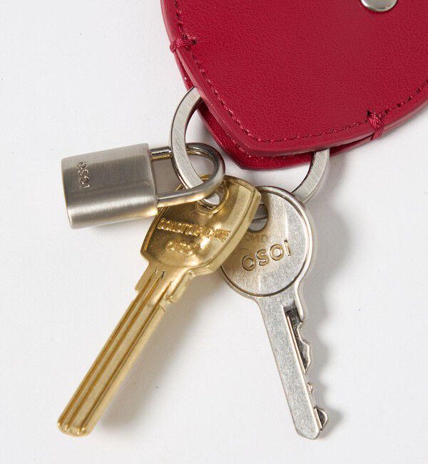 OSOI「＜OSOI＞ハートフラット キーリング」|チャーム・キーホルダー|