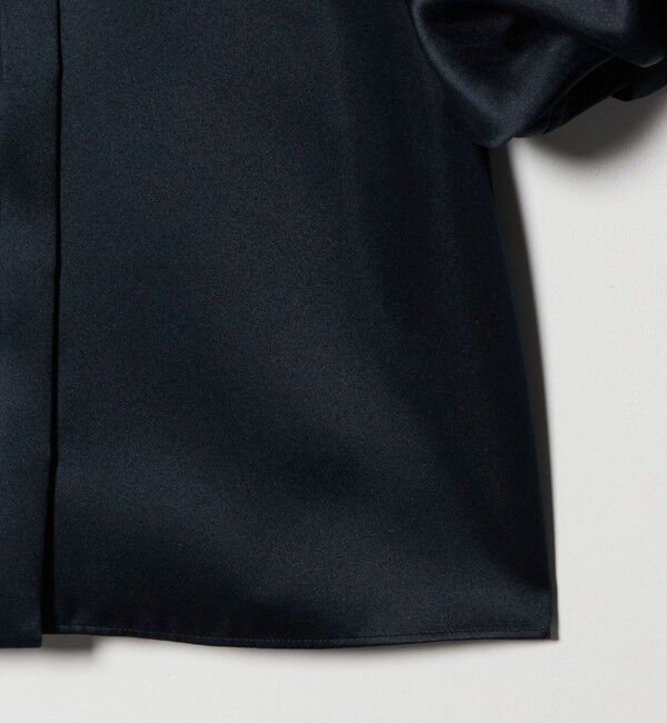 UNITED ARROWS「サテン バルーン ブラウス‐ウォッシャブル‐」|シャツ・ブラウス|