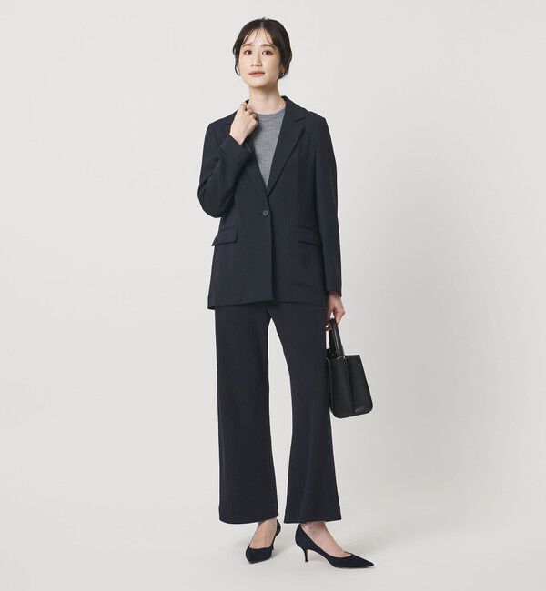 UNITED ARROWS「drapy バイアス イージー パンツ‐ウォッシャブル‐」|チノ|