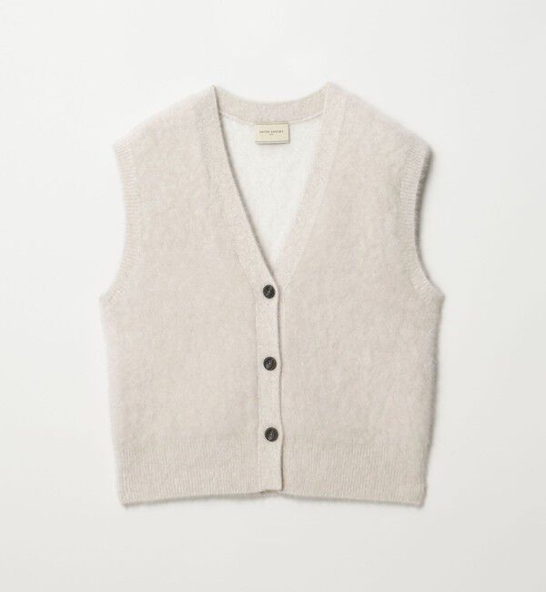 UNITED ARROWS「フォックスカシミヤ Vネック ベスト」|ベスト・ジレ|