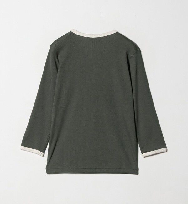 UNITED ARROWS「 リブ バイカラー パイピング カットソー」|Tシャツ・カットソー|