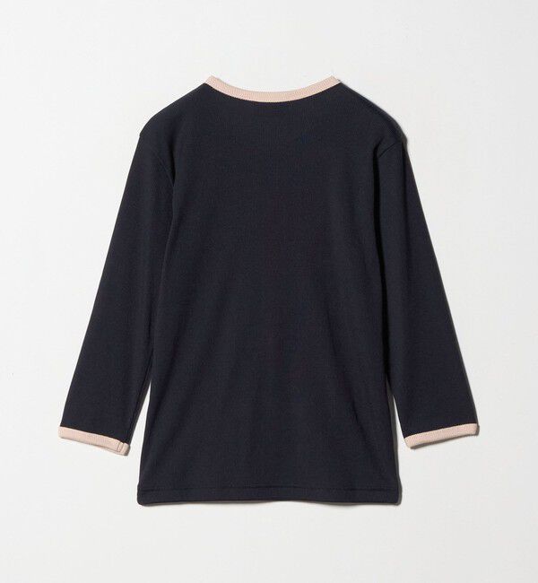 UNITED ARROWS「 リブ バイカラー パイピング カットソー」|Tシャツ・カットソー|