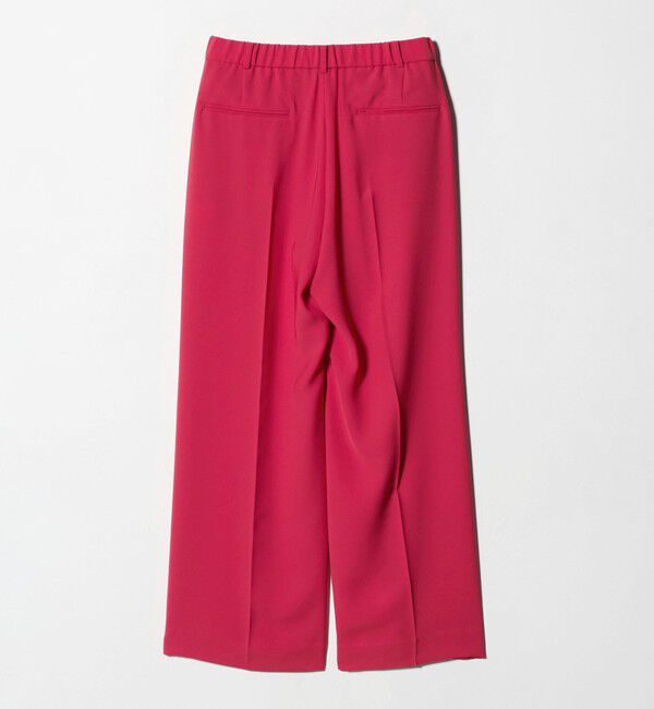 UNITED ARROWS「2タック ワイドパンツ‐UVカット 接触冷感 吸水速乾 帯電防止 ウォッシャブル‐」|チノ|