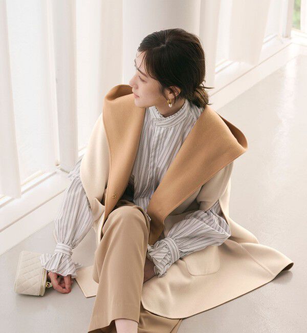 UNITED ARROWS「バイカラー リバー フードケープ」|その他|