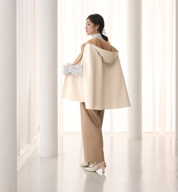 UNITED ARROWS「バイカラー リバー フードケープ」|その他|