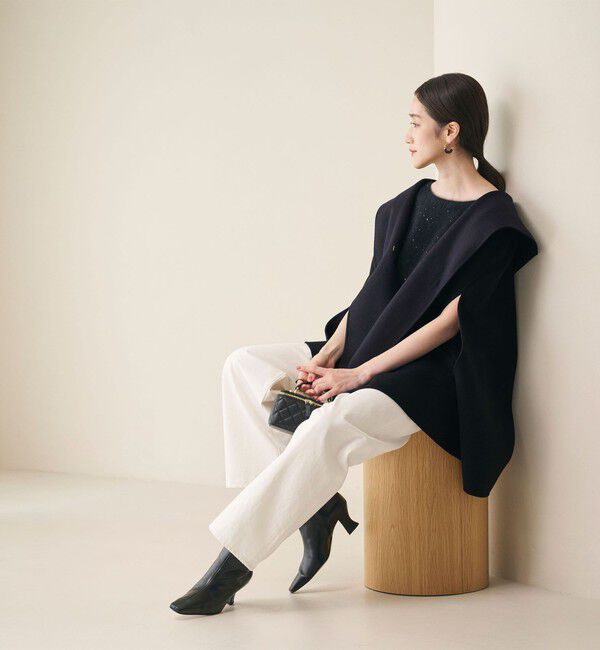 UNITED ARROWS「バイカラー リバー フードケープ」|その他|