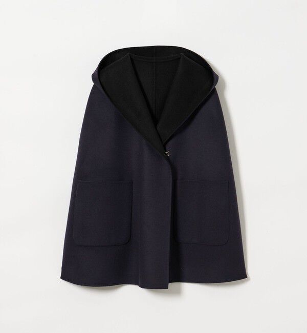 UNITED ARROWS「バイカラー リバー フードケープ」|その他|