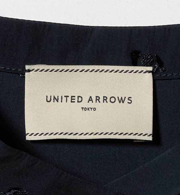 UNITED ARROWS「ドットカットジャガード シャツ ブラウス ‐ウォッシャブル‐」|シャツ・ブラウス|