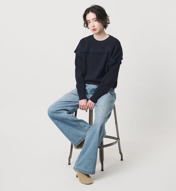 UNITED ARROWS「ブレイド プルオーバー ニット」|ニット・セーター|