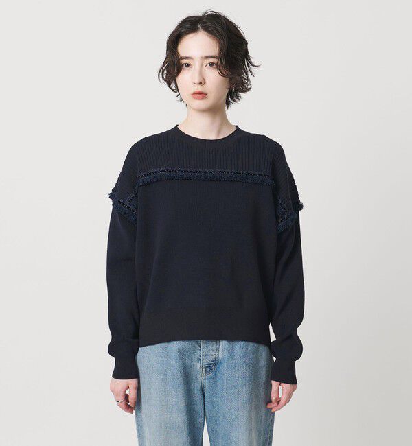 UNITED ARROWS「ブレイド プルオーバー ニット」|ニット・セーター|