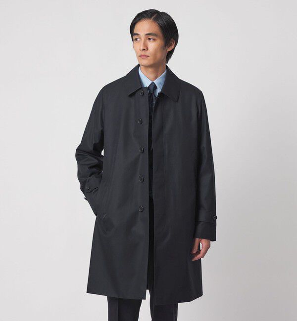 UNITED ARROWS「ギャバジン ステンカラーコート 撥水」|ステンカラーコート|