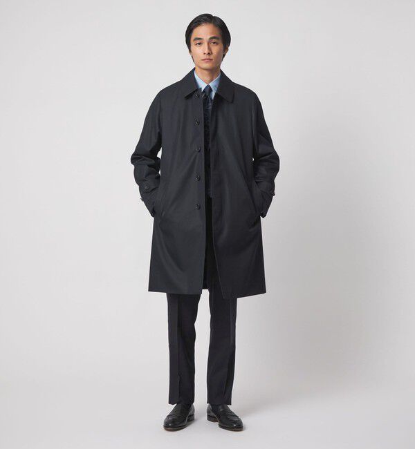 UNITED ARROWS「ギャバジン ステンカラーコート 撥水」|ステンカラーコート|