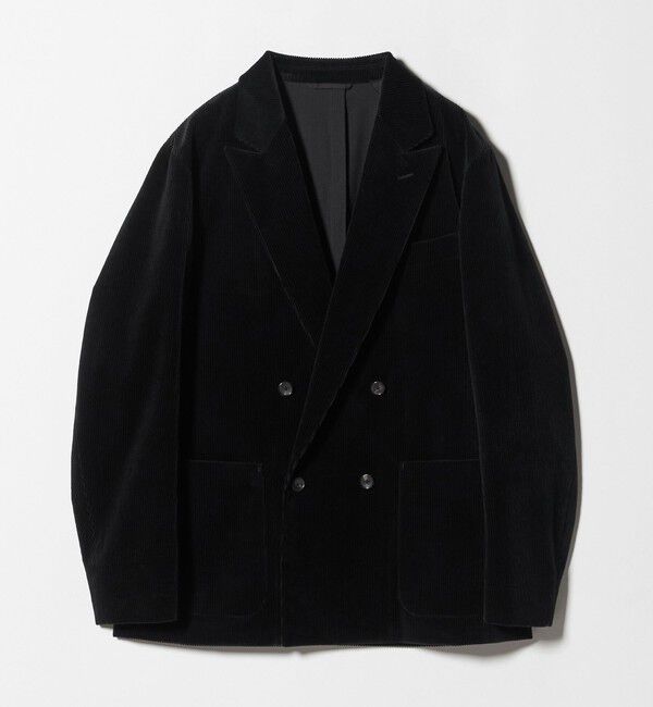 UNITED ARROWS「コーデュロイ オーディナリー 4ボタン ダブル ジャケット」|テーラードジャケット|