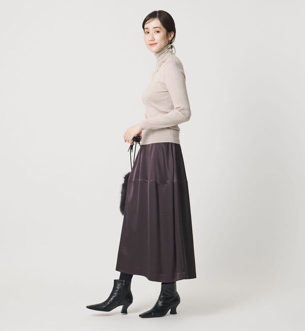 UNITED ARROWS「リブ タートルネック ニット」|ニット・セーター|