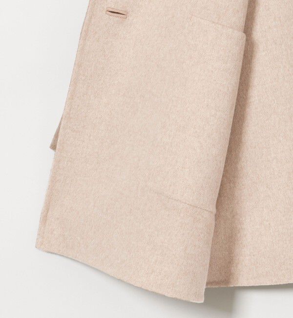 UNITED ARROWS「バイカラー リバー Aライン コート」|その他|