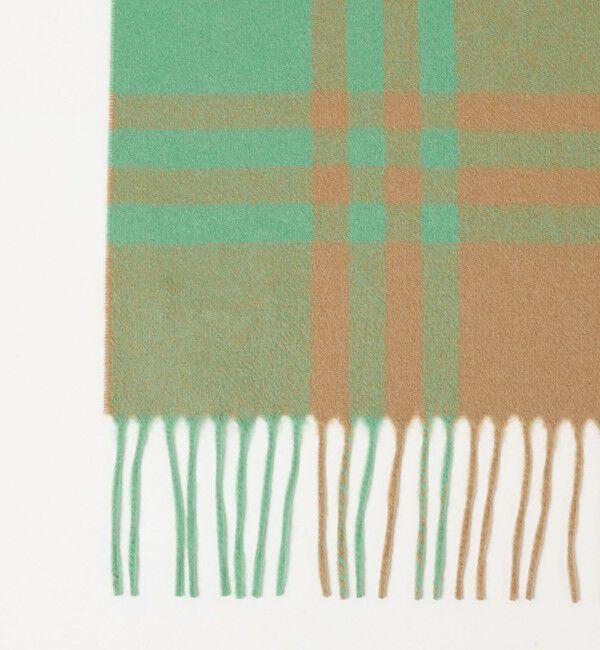 UNITED ARROWS「＜Joshua Ellis＞カシミヤ チェック ストール」|ストール|