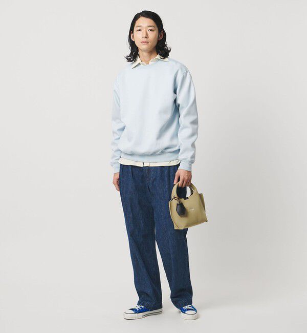 UNITED ARROWS「＜hALON＞ストライプ ニット トートバッグS」|トートバッグ|