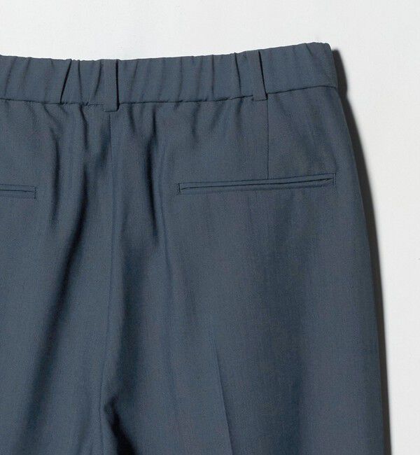 UNITED ARROWS「2タック デニムライク ワイド パンツ ‐ウォッシャブル‐」|チノ|