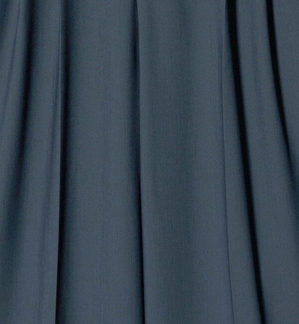 UNITED ARROWS「2タック デニムライク ワイド パンツ ‐ウォッシャブル‐」|チノ|