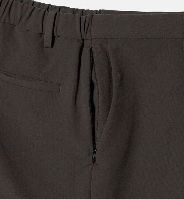 UNITED ARROWS「PERTEX バックブラッシュド ノープリーツ スラックス UA COZY ウォッシャブル 2WAYストレッチ はっ水」|スーツ|