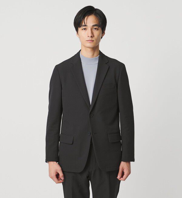 UNITED ARROWS「PERTEX バックブラッシュド シングル2ボタン テーラードジャケット UA COZY ウォッシャブル 2WAYストレッチ」|スーツ|