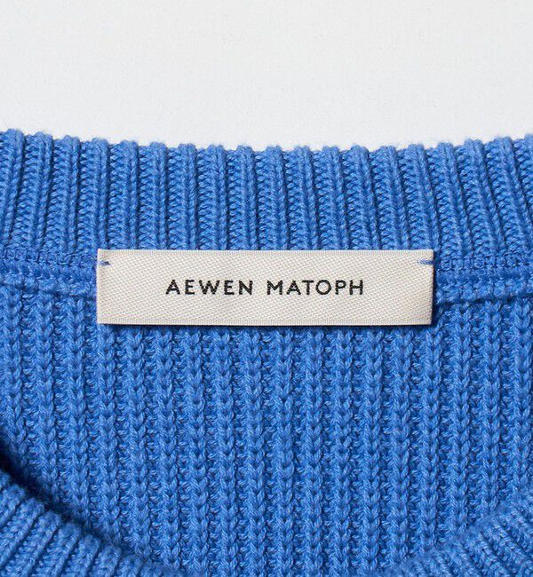 AEWEN MATOPH「＜AEWEN MATOPH＞アゼステッチ ニットプルオーバー ‐ ウォッシャブル ‐」|ニット・セーター|