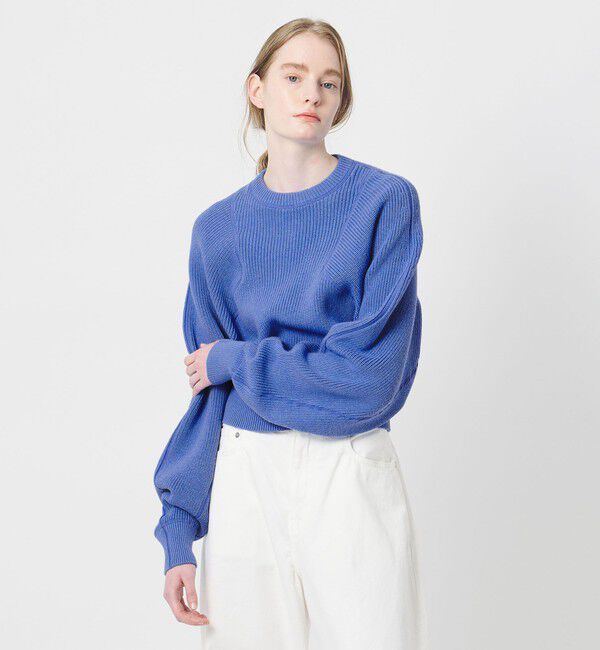 AEWEN MATOPH「＜AEWEN MATOPH＞アゼステッチ ニットプルオーバー ‐ ウォッシャブル ‐」|ニット・セーター|