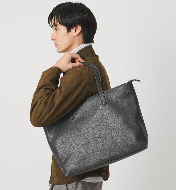 UNITED ARROWS「レザーライク トートバッグM」|トートバッグ|