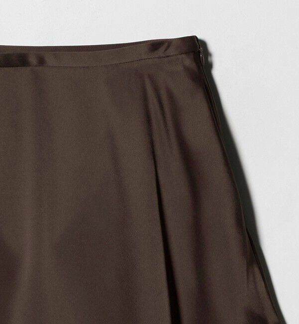 UNITED ARROWS「サテン コクーン スカート ‐ウォッシャブル‐」|スカート|