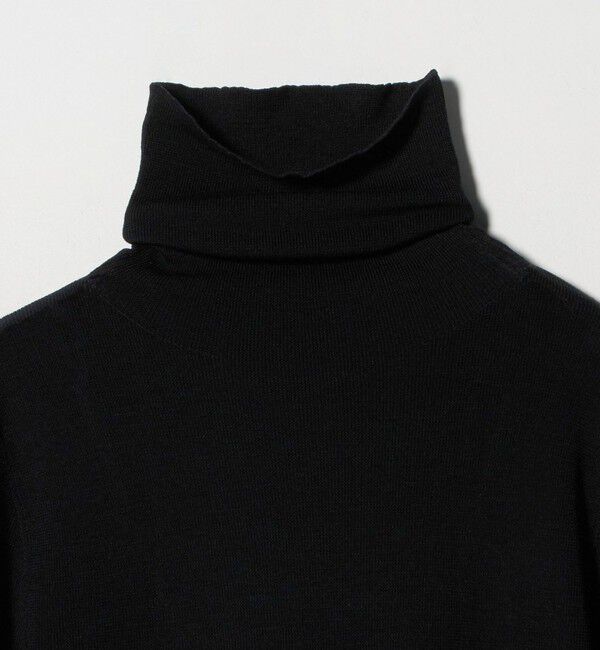 UNITED ARROWS「18G フィットリブ タートルネック ニット」|ニット・セーター|
