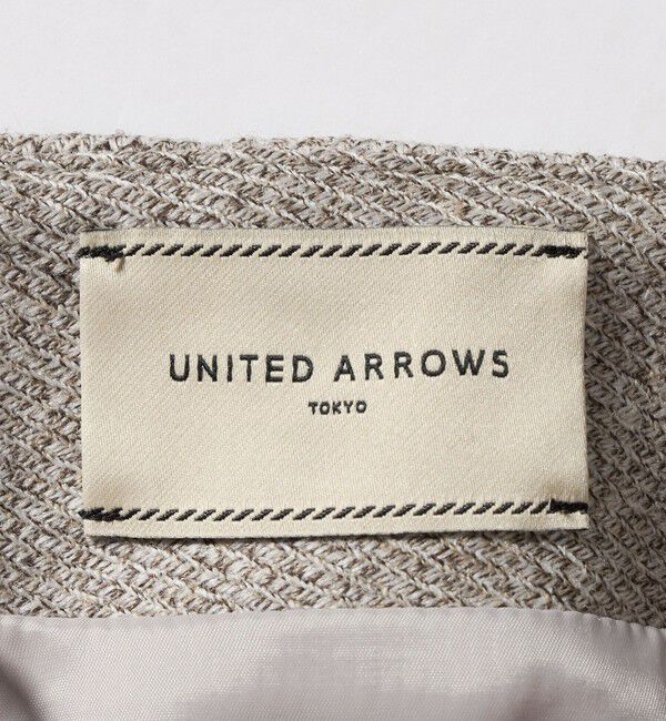 UNITED ARROWS「MOKU ３カラー ツイードライク スリムパンツ」|スラックス|