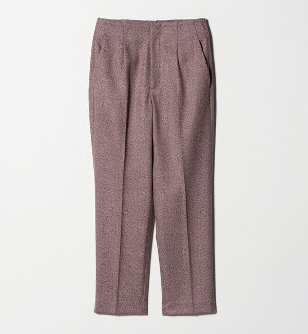 UNITED ARROWS「MOKU ３カラー ツイードライク スリムパンツ」|スラックス|