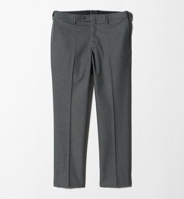 UNITED ARROWS「サイドエクステンド バーズアイ ノープリーツスラックス COMFORT EASY‐MODEL ウォッシャブル ストレッチ」|スラックス|