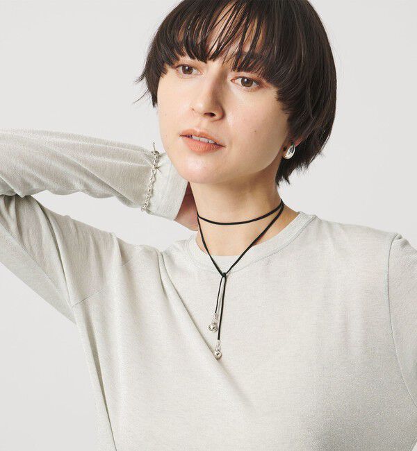 UNITED ARROWS「＜PHILIPPE AUDIBERT＞PHOEBE コードネックレス」|ネックレス|SILVER