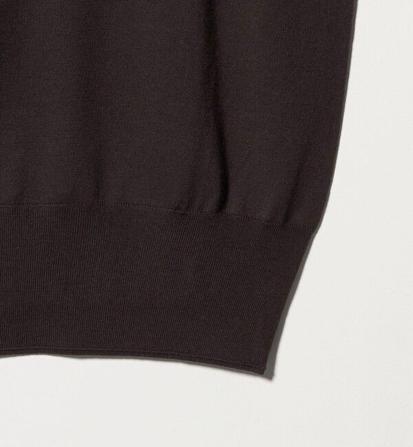 UNITED ARROWS「18G ウール Vネック ニット ‐ウォッシャブル‐」|ニット・セーター|