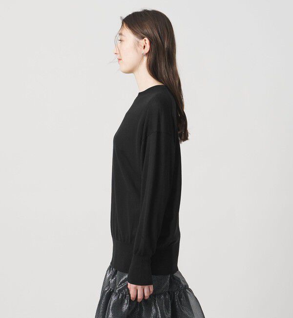 UNITED ARROWS「18G ウール クルーネック ニット ‐ウォッシャブル‐」|ニット・セーター|