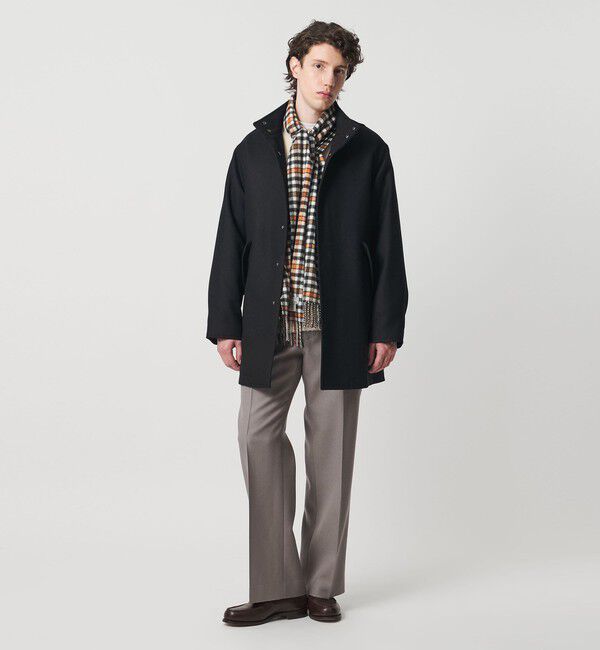 UNITED ARROWS「ウーステッドメルトン ミリタリーコート」|その他|