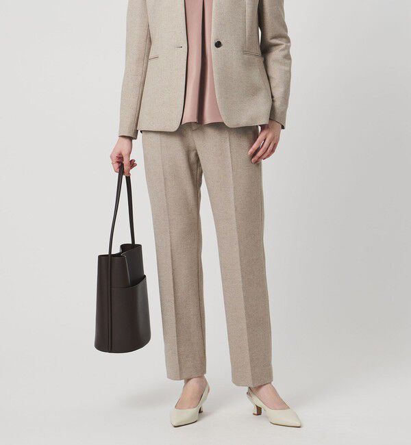 UNITED ARROWS「クラス ツイード ストレート パンツ」|チノ|