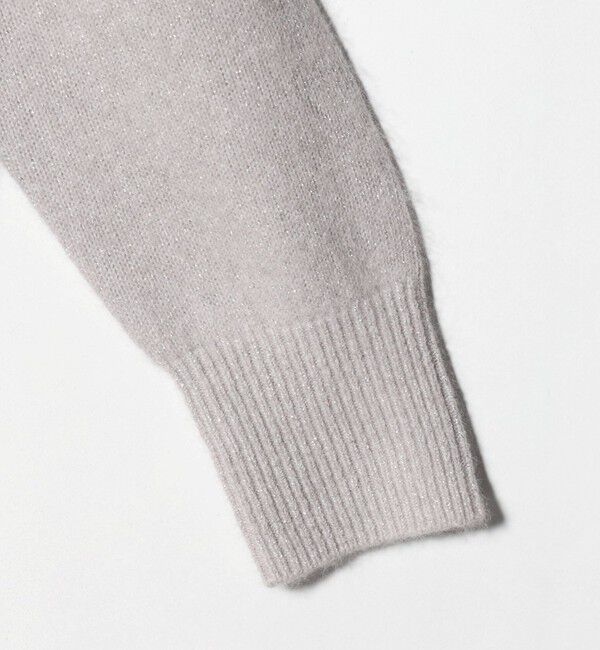 UNITED ARROWS「フォックス ウール ラメ タートルネック ニット」|ニット・セーター|