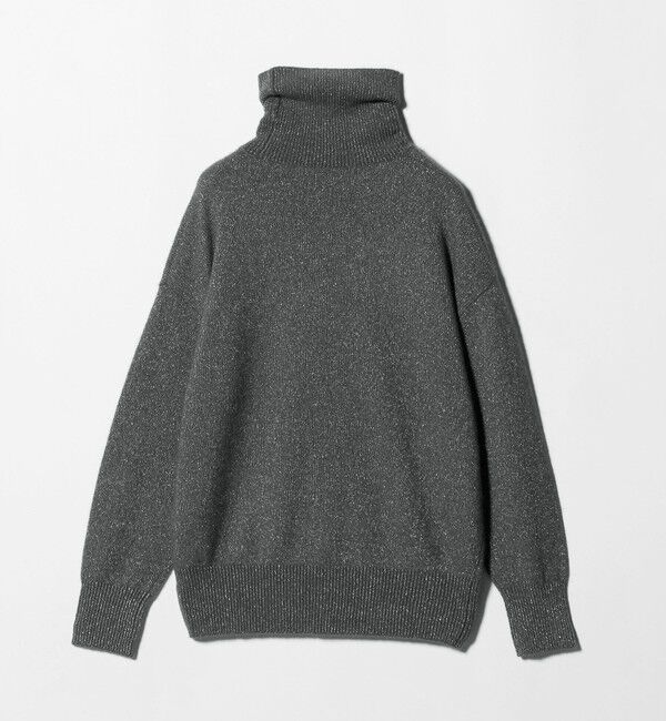 UNITED ARROWS「フォックス ウール ラメ タートルネック ニット」|ニット・セーター|