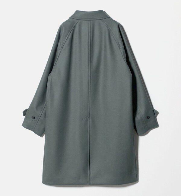 UNITED ARROWS「ウーステッドメルトン バルマカーンコート」|ステンカラーコート|