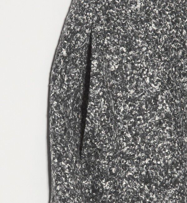 UNITED ARROWS「シルクネップ ツイードライク スカート」|フレア|