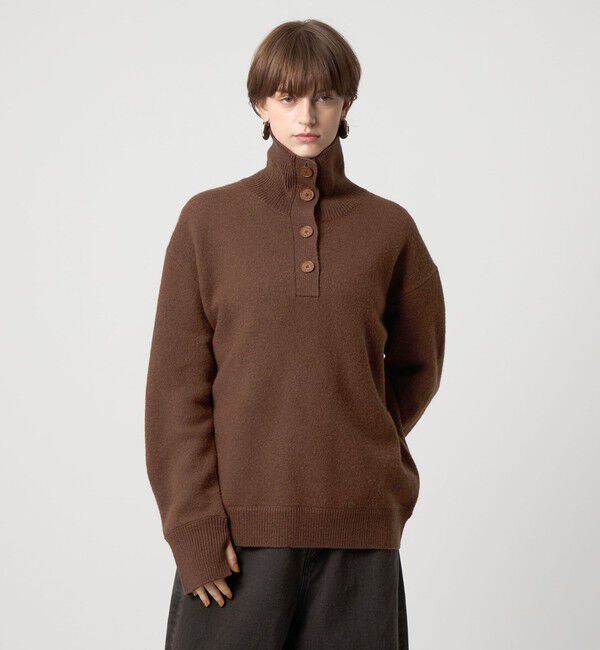 ASTRAET「＜ASTRAET＞7G ハイネック ニット」|ニット・セーター|