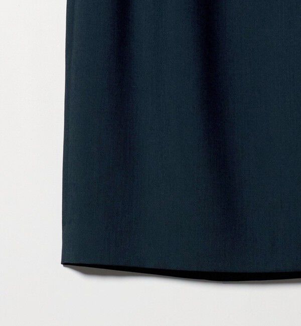 UNITED ARROWS「2タック デニムライク ロングスカート ‐ウォッシャブル‐」|スカート|